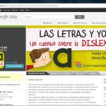 Ya está disponible para Android "Las letras y yo. Un cuento sobre la dislexia"